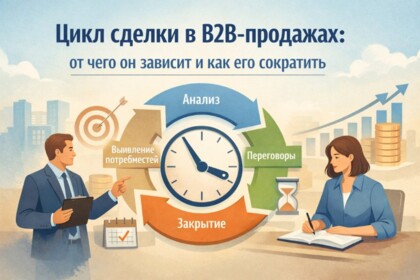 Цикл сделки в B2B‑продажах: от чего он зависит и как его сократить