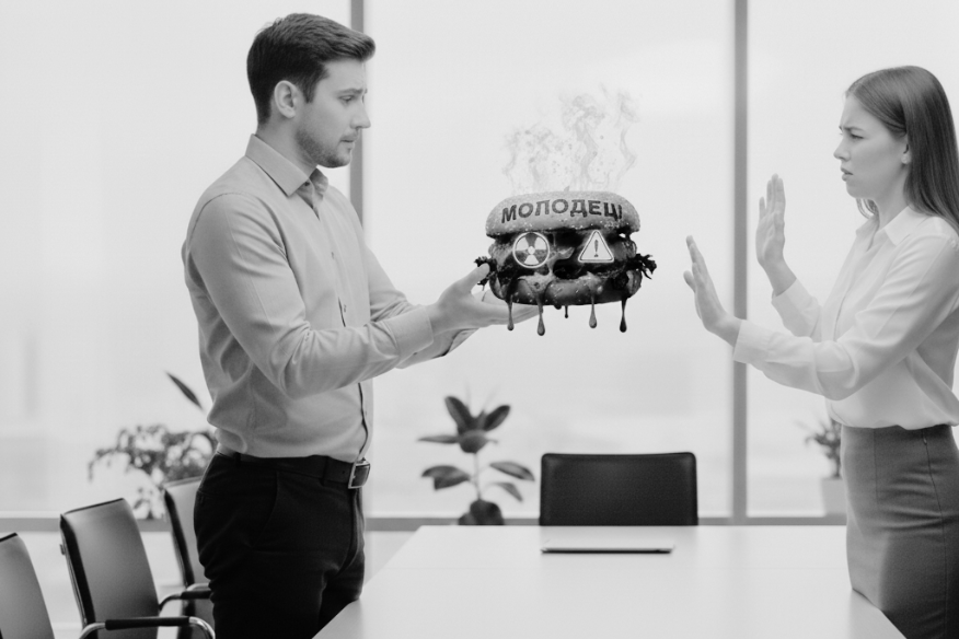 Токсичные сэндвичи VS развитие и признание