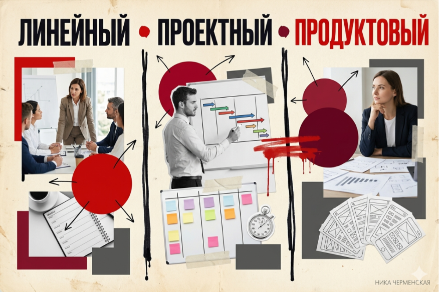 Линейный менеджер. Менеджер проекта. Менеджер продукта.