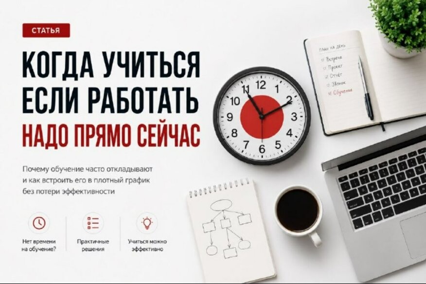 Когда учиться, если работать надо прямо сейчас
