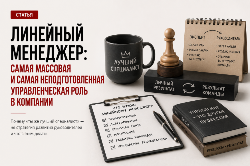 Чему на самом деле нужно учить линейных менеджеров